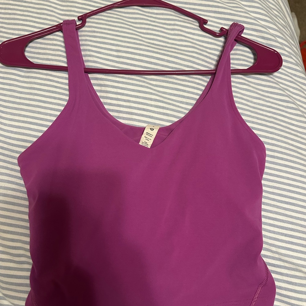 Women's Lululemon align Purple Tank Top